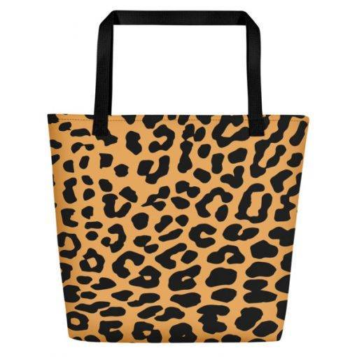 Leopard Beach Bag