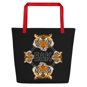 Leopard Beach Bag