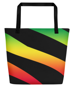 Zebra Print Beach Bag