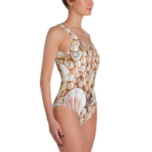 Pearls Seashell Swimsuit One Piece