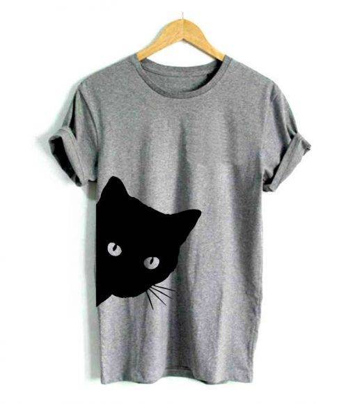 Women’s Cat Printed T-Shirt