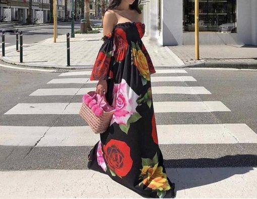 Women’s Floral Casual Maxi dress