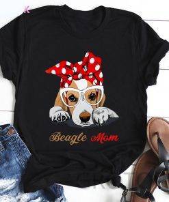 Women’s Beagle Mom Dog T-shirt