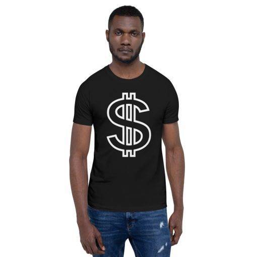 Dollar Sign Money Black Shirt