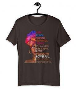 I Am Black Beautiful Black Girl Magic T-Shirt