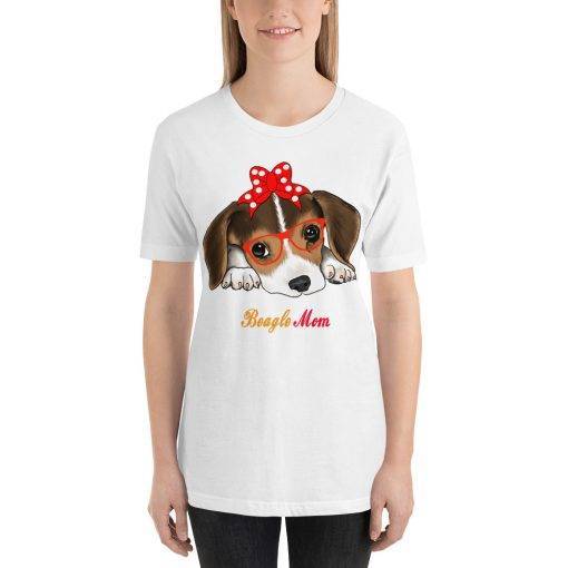 Funny Beagle Mom Dog T-shirt
