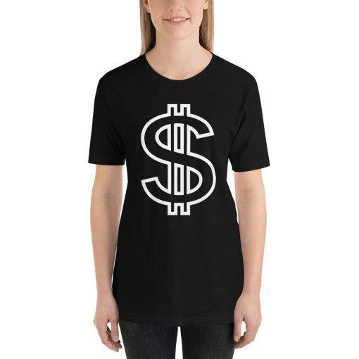 Dollar Sign Money Black Shirt