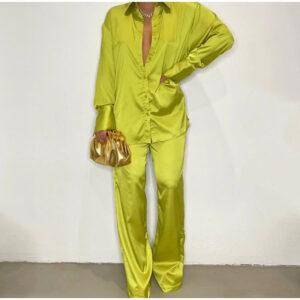 Satin Suit Fashion Trends 2022
