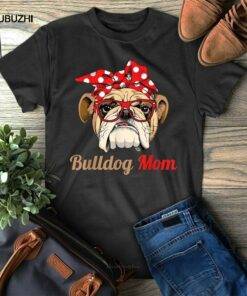 English Bulldog Mom T-Shirt
