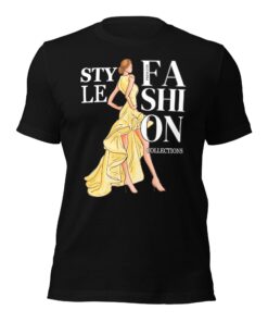 Princess Fashionista Style T-Shirt (Ruffle Maxi Dress)